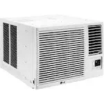 LG 7,600 BTU Wi-Fi Enabled Window Air Conditioner with Heat