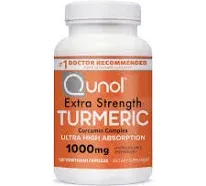 Qunol Turmeric 2400mg with Ginger and Black Pepper