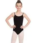 Capezio Black Camisole Leotard with Adjustable Straps - Girls Large