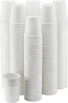 NYHI 300 Pack 8 oz Paper Cups Great to Use as Coffee Cups or Water Cups White