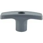 RecPro RV Waste Valve Handle | Replacement for Valve Extension Rod | Gray