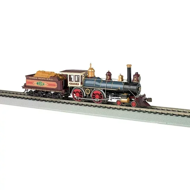 Bachmann Industries American Steam DCC Ready Union Pacific #119 with Wood Load Locomotive (HO Scale)