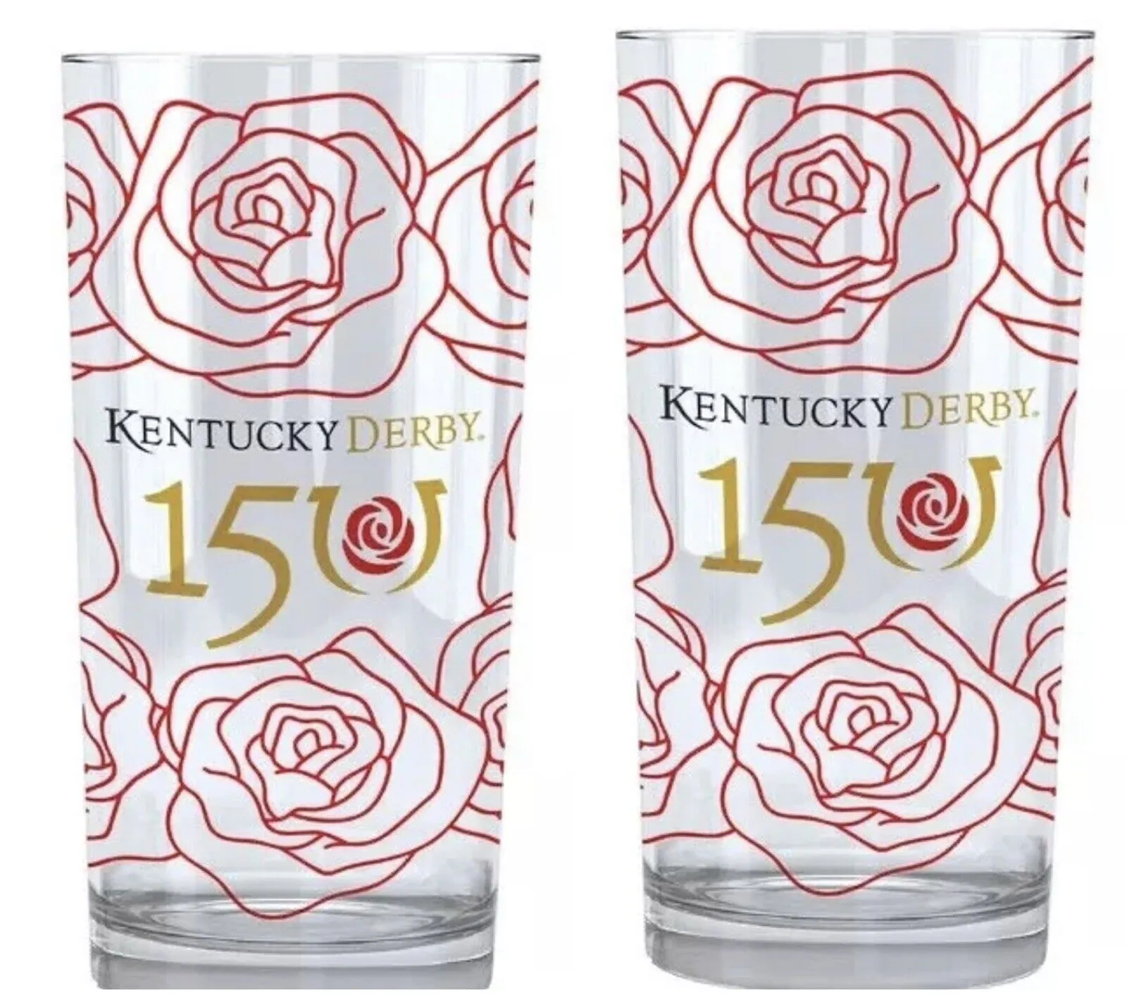 2024 Kentucky Derby 150 Officially Licensed MINT JULEP Glasses 150th Glass 🌹