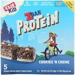 Clif Kid: Zbar Cookies N Creme Protein, 6.35 oz