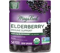 MegaFood - Elderberry Immune Support - 54 Gummies