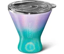 Brumate MargTini Martini/Margar<wbr/>ita Tumbler 10 oz Drink Holder Glitter Mermaid