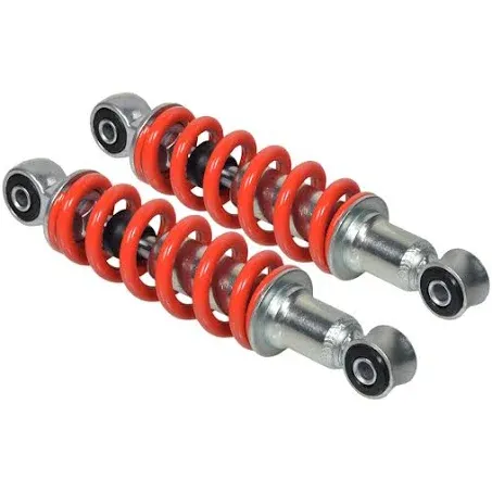 195 mm Adjustable Shocks with 8 mm Eyes for Go-Karts & Mini Bikes (Set