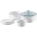 Corningware French White 6 Piece Set