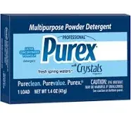 Purex Ultra Concentrated Powder Detergent, 1.4 oz Box, Vend Pack, 156/Carton