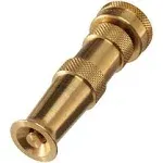 35009 Brass Adjustable Hose Nozzle, Heavy Duty