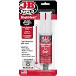 J-B Weld High Heat High Strength Acrylic Dark Gray Epoxy 0.85 oz