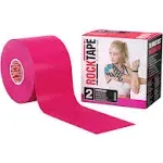 Implus RockTape Kinesiology Tape, 2" x 16.4' Roll, Pink