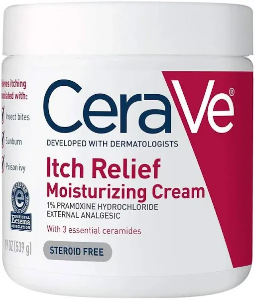 CeraVe Itch Relief Moisturizing Cream