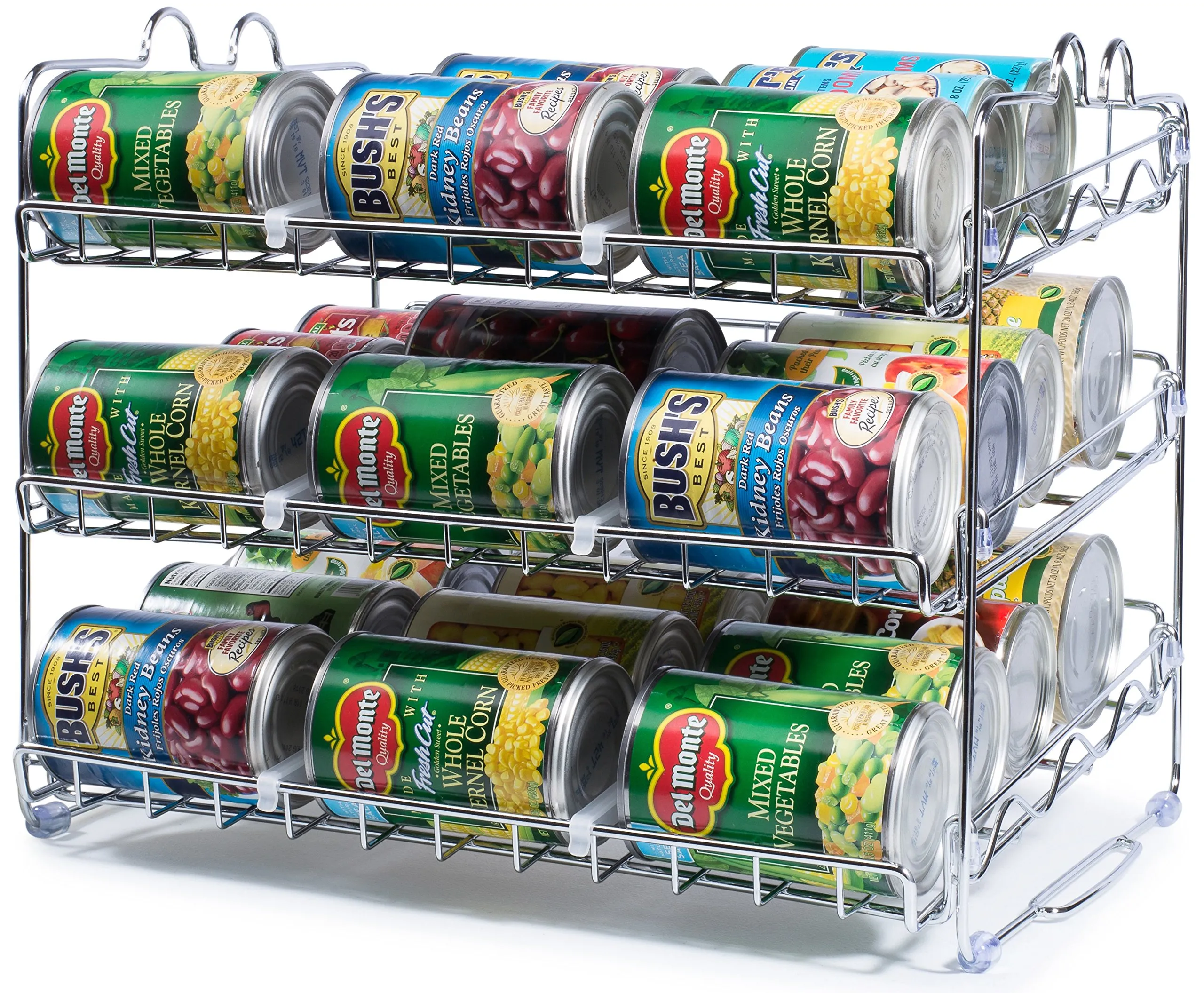 Che'mar Stackable Can Rack Organizer