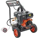 VEVOR Gas Pressure Washer, 4400 PSI 4.0 GPM, Gas Powered Pressure Washer with Copper Pump, Spray Gun and Extension Wand, 5 Quick Connect Nozzles, for Cleaning Cars, Homes, Driveways, Patios