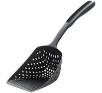 Pampered Chef Scoop N Drain / Strainer Ladle Gently Used