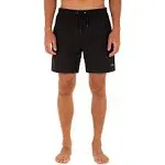 Hurley Men&#039;s One and Only Solid Volley 17 in. Boardshorts