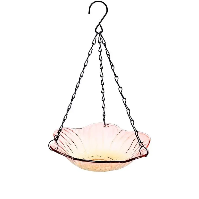 Lakeside Hanging Glass Birdbaths - Small