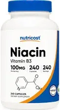 Nutricost Niacin Vitamin B3