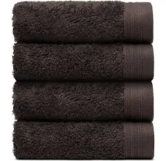 100% Cotton Towels 35" X 70" | Dark Grey Towels Set of 1 Ultra Soft and Highly Absorbent Bath Towel Set Cotton, Gym, Hotel, Spa, Machine Washable