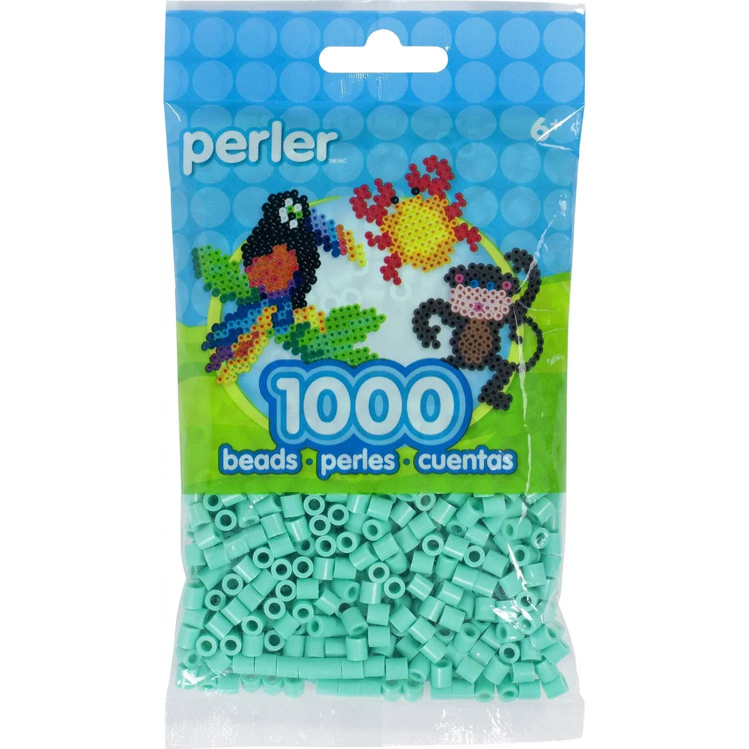 Perler Beads 1,000-pkg-light Green