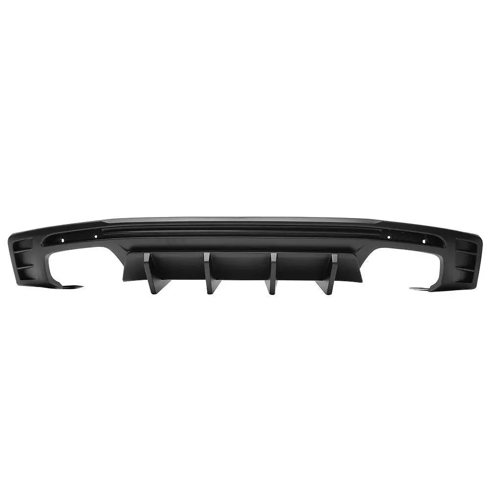 2016-2023 Chevrolet Camaro Ikon Style 3PCS Rear Bumper Lip Diffuser PP (Matte Black)