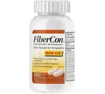 Fibercon Fiber Therapy for Regularity, Value Size, Caplets - 140 caplets