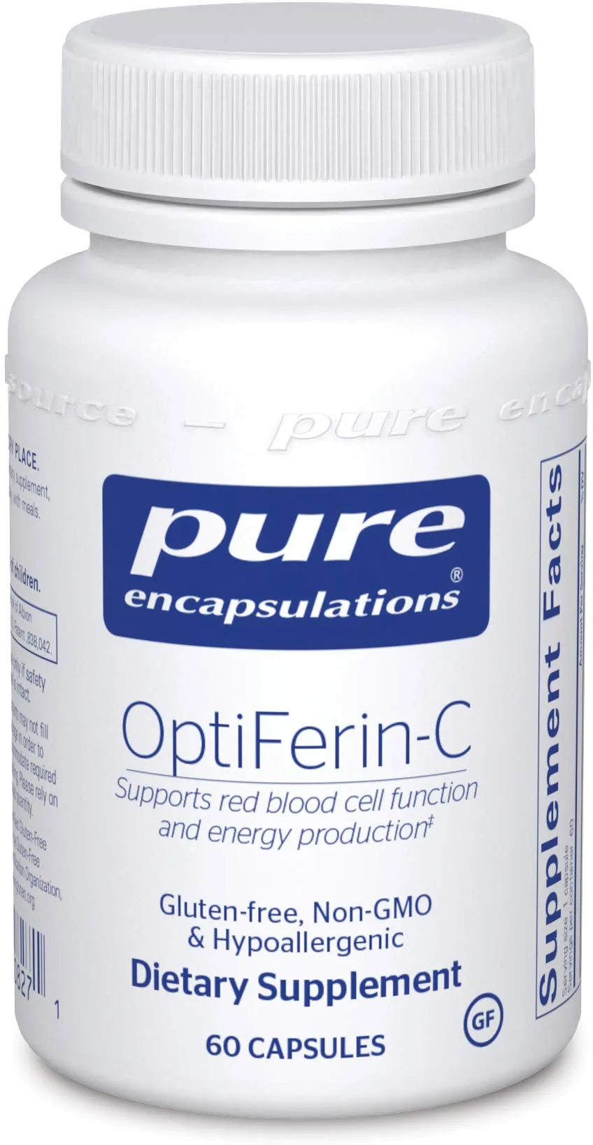 Pure Encapsulations Opti Ferin C 60 Capsules