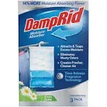 Damprid Fresh Scent Hanging Moisture Absorber 1 Pound Pack of 3 Eliminates Musty Odors for Fresher Cleaner Air Ideal for