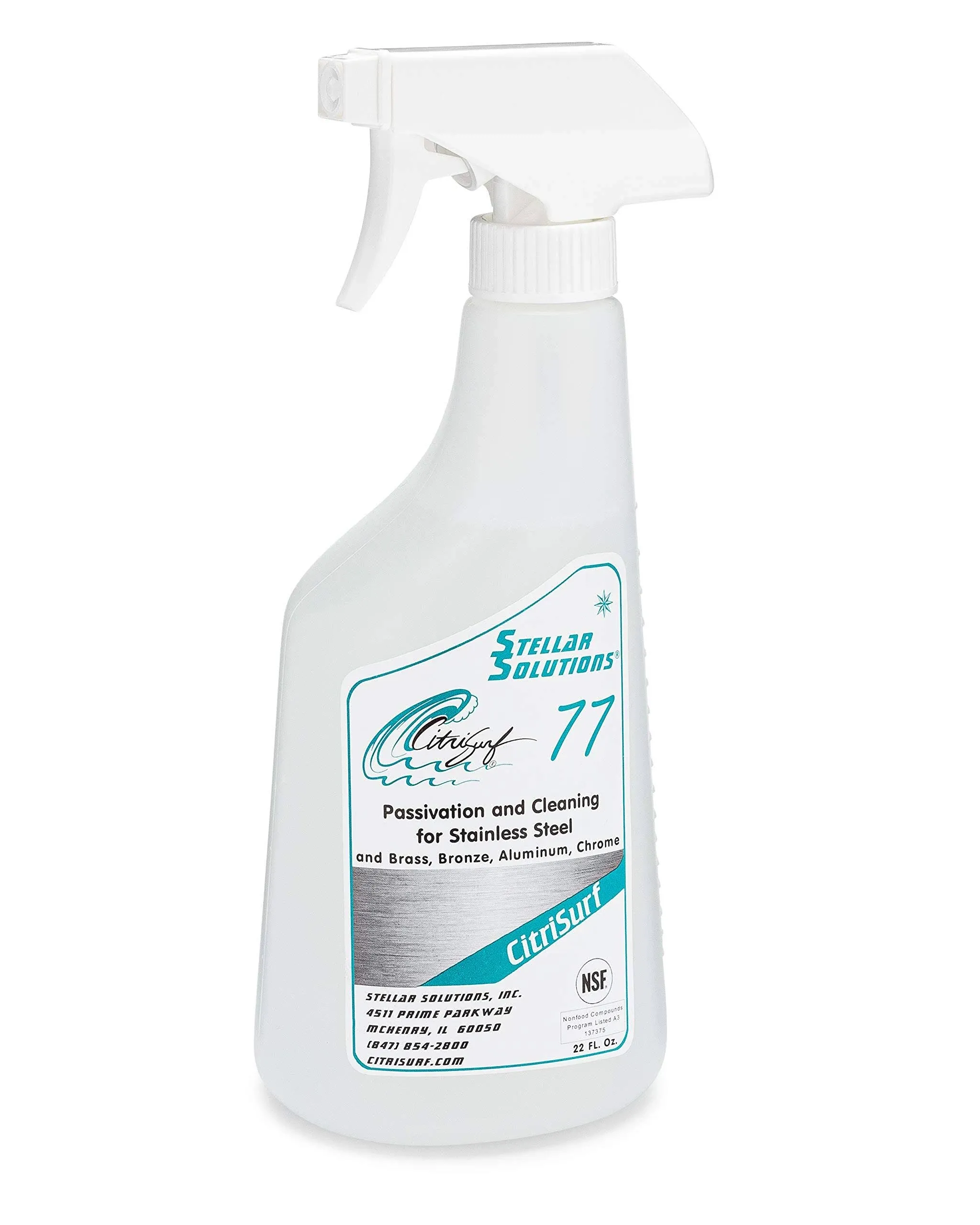 CitriSurf 77 Plus Stainless Steel Rust Remover and Passivation Cleaner 