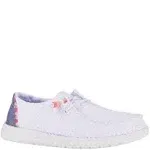 Hey Dude Wendy Boho Crochet White 41040-100