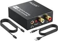 lopPROZOR 192kHz DAC Digital to Analog Audio Converter Model DAC01s Open Box