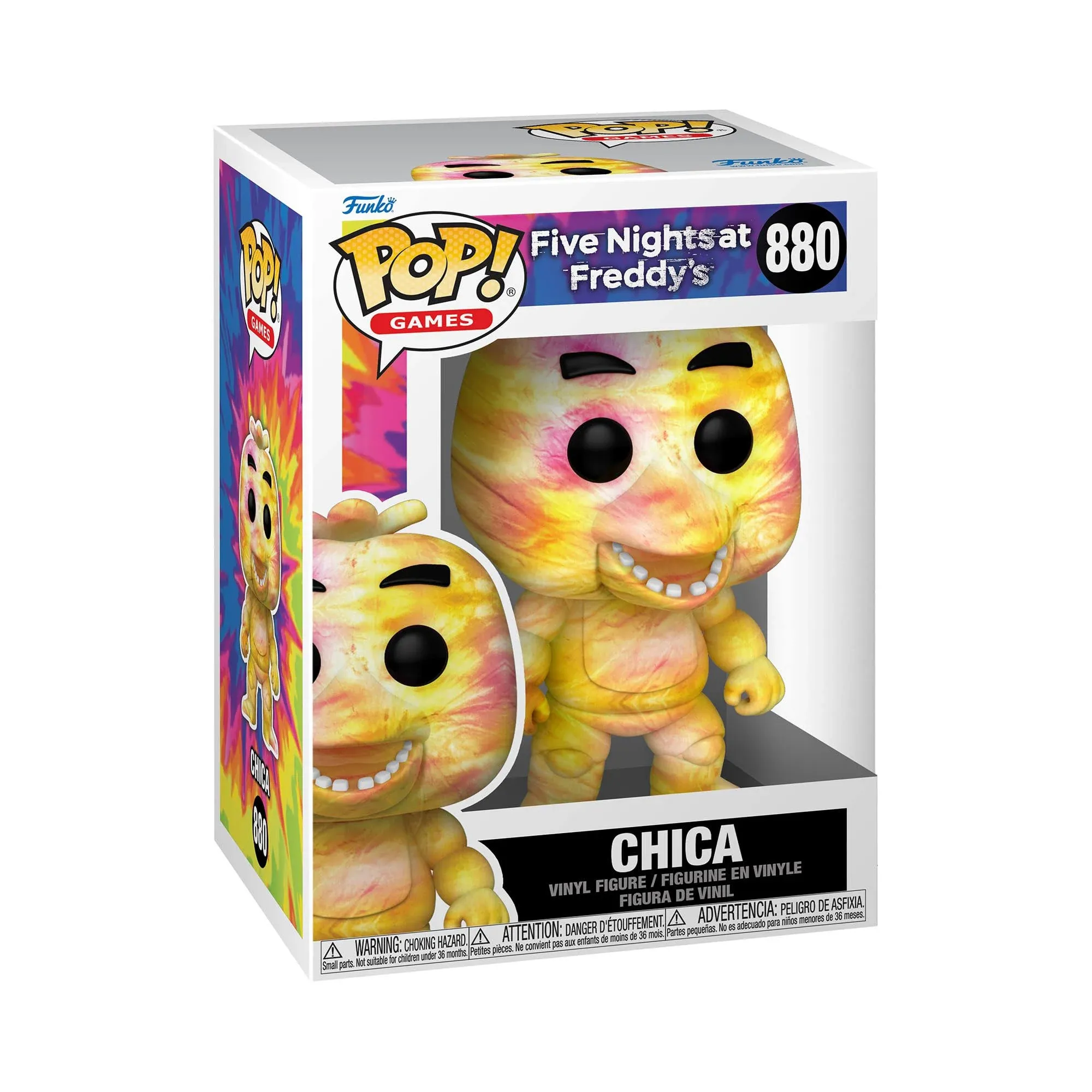 Funko Pop! Games: Five Nights at Freddy'S, Tie Dye - Chica