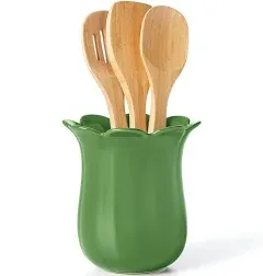 Kate Spade Garden Floral Utensil Crock