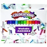 Colorations Classic Markers, Conical Tip, 16 Bold Colors, Coloring, Paper, Kids,