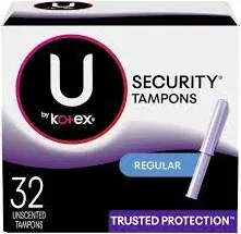 U by Kotex Security Tampons Regular/Super