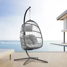 Yechen Egg Hanging Chair with Stand