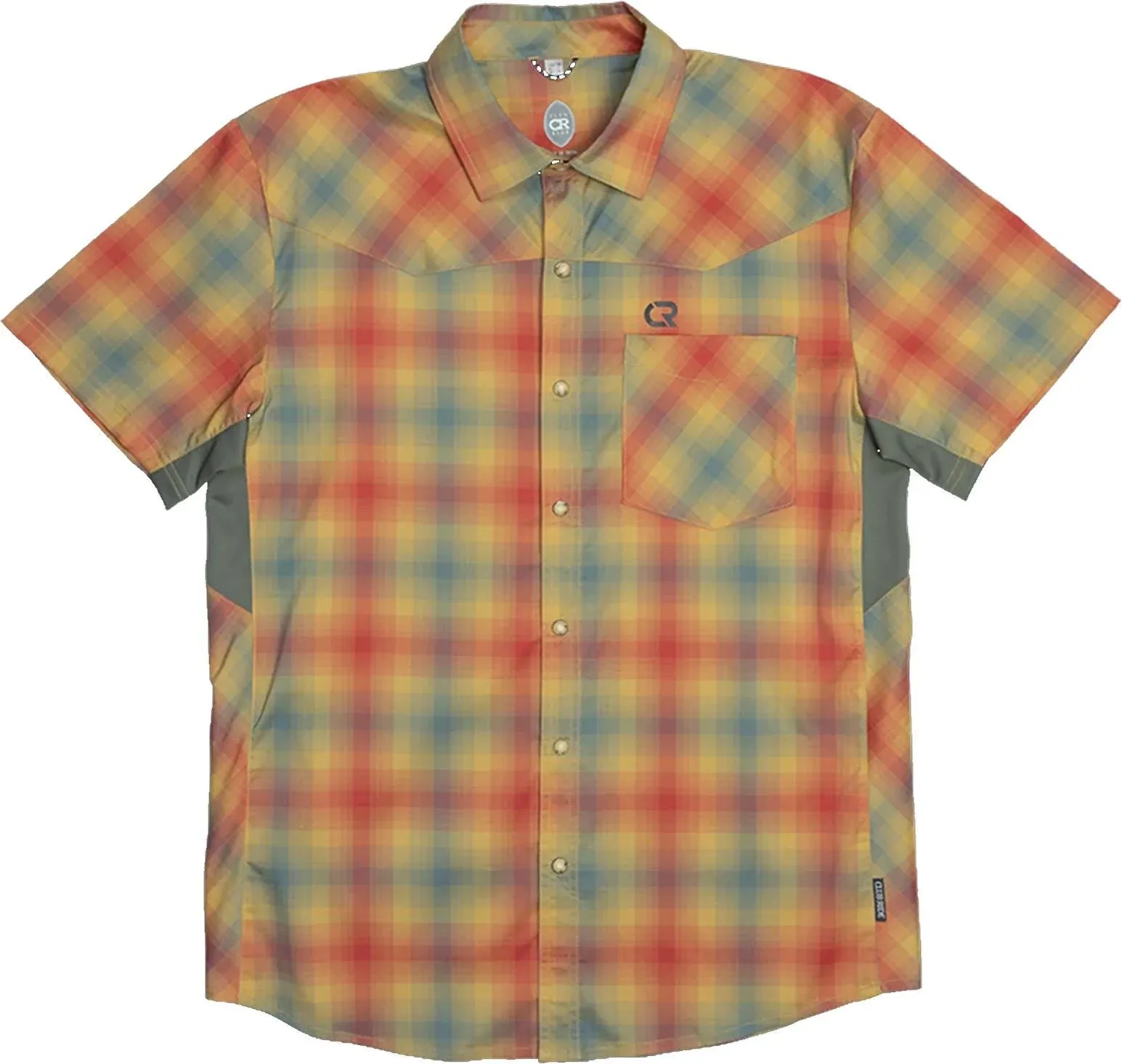 Club Ride New West Original Pearl Snap Ride Shirt Mens