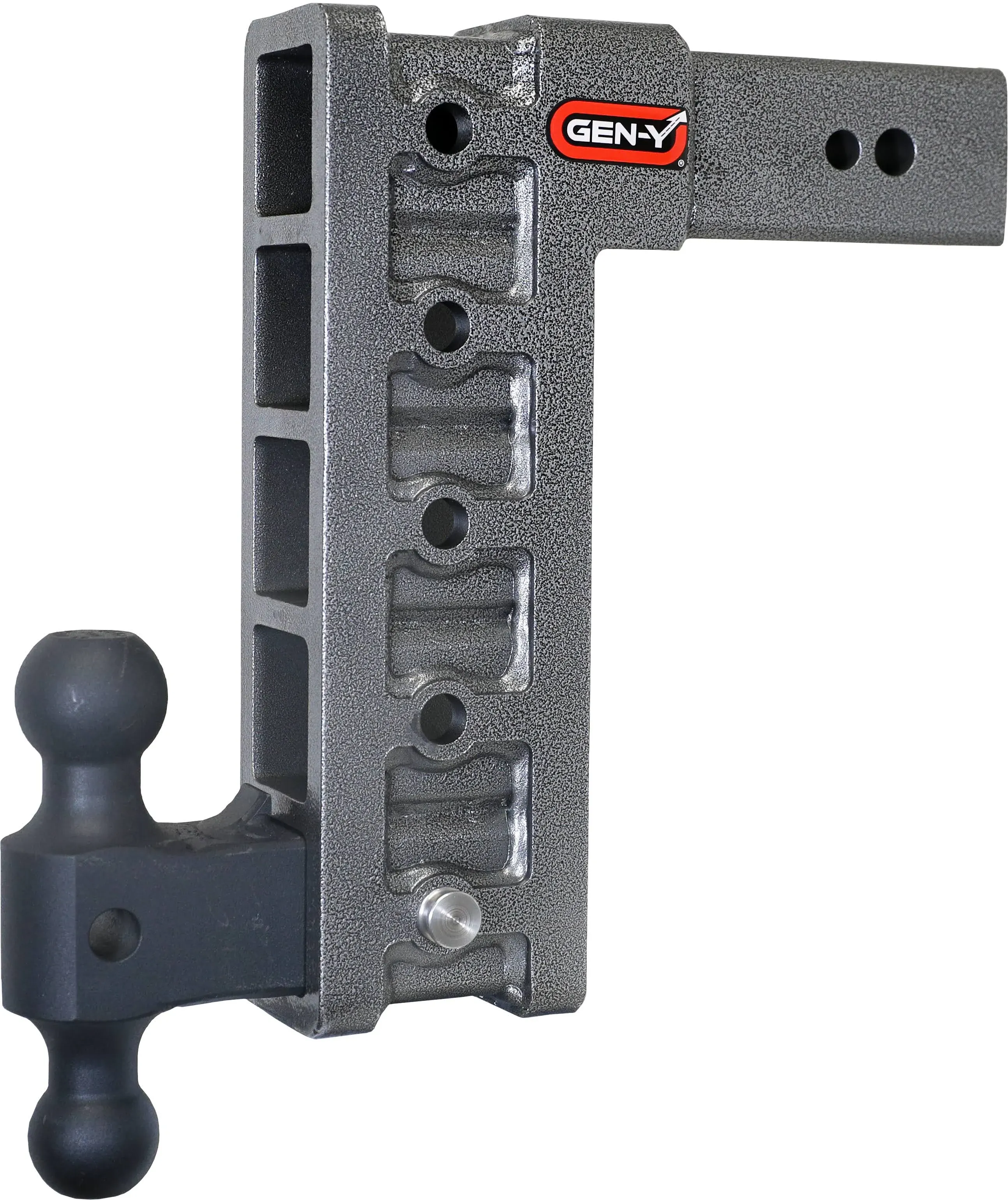 Gen Y Hitch Mega-Duty 3" Shank 6" Drop 3.5K tw 32K Hitch & GH-0161 Dual-Ball | GH-1713