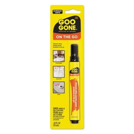 Goo Gone Mess-Free Pen Cleaner Citrus Scent 0.34 Pen Applicator