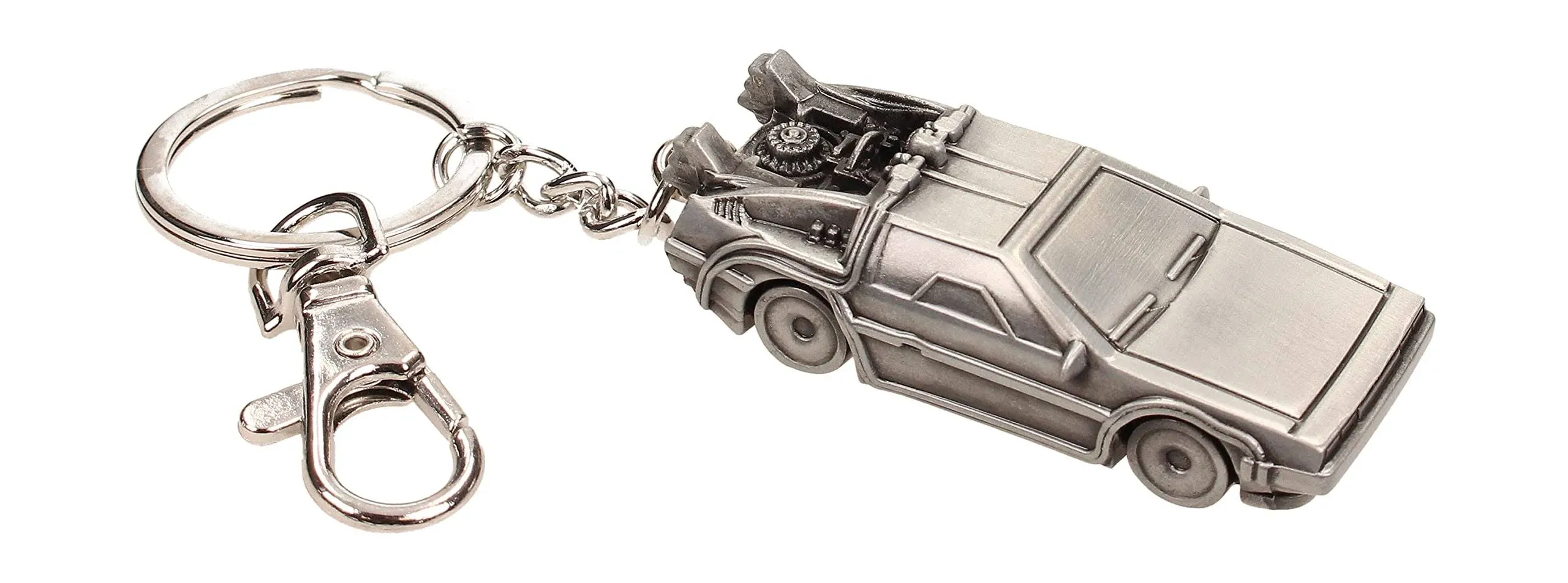 Back to the Future Delorean 3D Metal Keychain