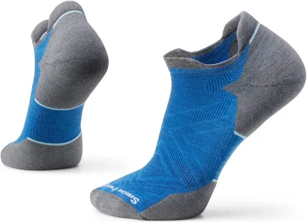 Smartwool Unisex Adults Run Targeted Cushion Ankle Socks -Capri/Bordeau XL NWT