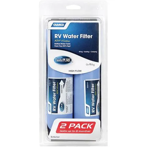 Camco - 40045 - TastePURE Water Filter (KDF) 2 Pack