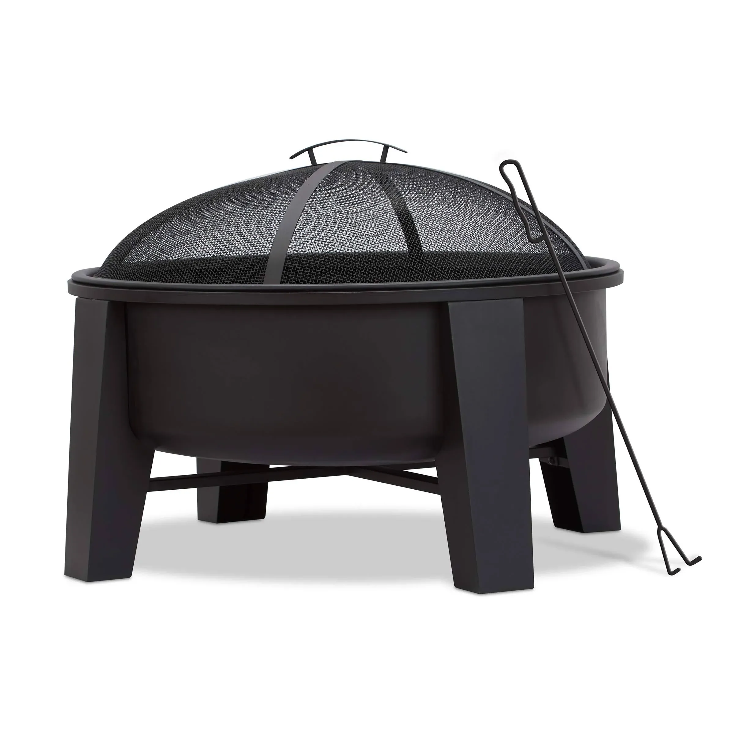 Real Flame Forsyth Wood Burning Fire Pit