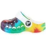 Crocs Shoes Kids 4 Toddler Classic Tie Dye Graphic Clogs Slip On 205451