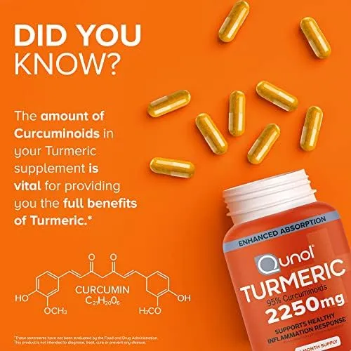 Qunol Turmeric 2250mg with Black Pepper