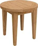 Modway Brisbane Teak Wood Outdoor Patio Side Table