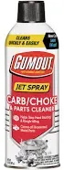 Gumout 800002231 Carb / Choke And Parts Cleaner, 14 oz. - Cleans Carburetor, Brakes And All Unpainted Metal Parts of Gum, Varnish, Oil And Other Contaminants