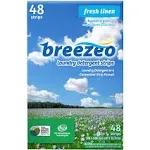 Breezeo Laundry Detergent Strips (Laundry Detergent Sheets) Fresh Linen Scent...