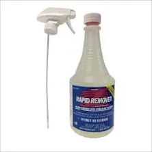 Rapid Remover Vinyl Letter Remover 32 oz. Bottle with Sprayer Adhesive Remover